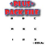 DXF355-P – Acknowledge TT Brk True Type Font Collection for CNC Cutting