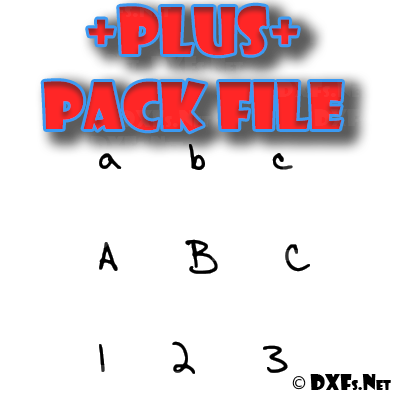 DXF356-P – Aenigma Scrawl 4 Brk Type Font Collection for CNC Cutting