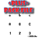 DXF357-P – AE Systematic TT Brk Type Font Collection for CNC Cutting