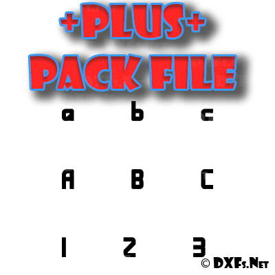 DXF359-P – Bandwidth Bandless BRK Type Font Collection for CNC Cutting